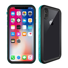 Für iPhone X / XS, 2 m wasserdicht, schneefest, 2 m stoßfest, staubdicht, PC + Silikonhülle, für iPhone X / XS