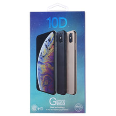 For iPhone 11 Pro / XS / X Anti-scratch 9H 10D Full Screen Purple-ray Tempered Glass Film, iPhone XS / X