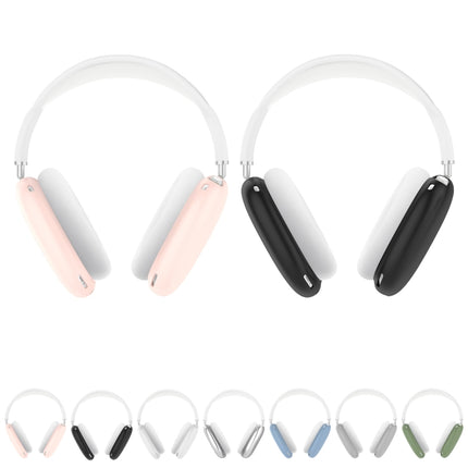 Un par de fundas protectoras de silicona antiarañazos de cobertura total para auriculares AirPods Max