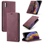 Para iPhone X/XS / Vino tinto