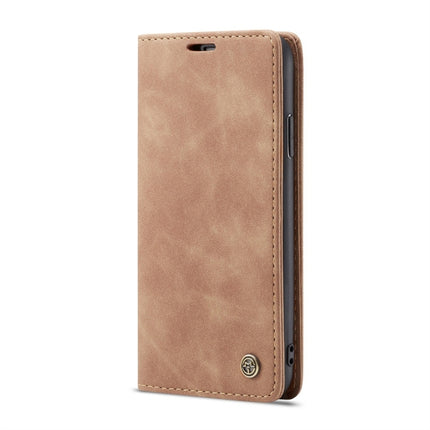 Para iPhone X/XS CaseMe-013 Funda de cuero multifuncional retro con tapa horizontal esmerilada con ranura para tarjetas, soporte y billetera, para iPhone X/XS
