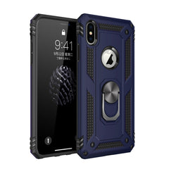 For iPhone X / XS Sergeant Armor Shockproof TPU + PC Protective Case with 360 Degree Rotation Holder, For iPhone X / XS