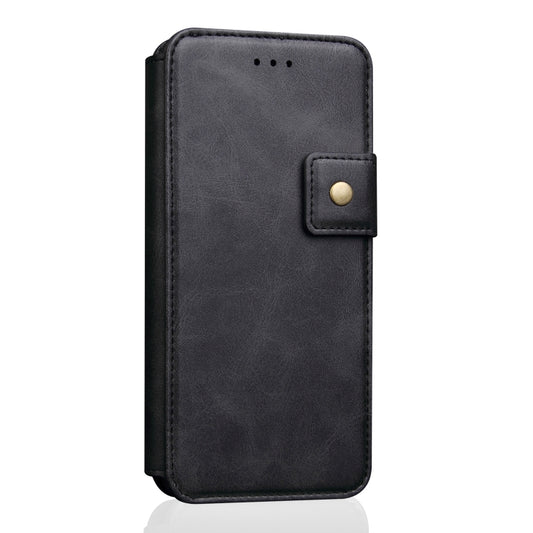 For iPhone X / XS Cowhide Texture Magnetic Absorption Detachable Horizontal Flip Leather Case with Holder & Card Slots & Wallet, For X / XS