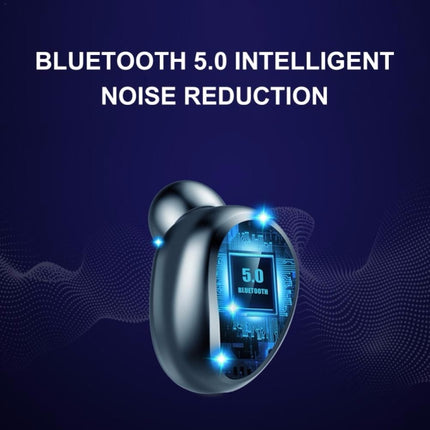 F9-5 Intelligenter Bluetooth-Ohrhörer mit Geräuschunterdrückung und Touch-Funktion mit Ladebox, unterstützt LED-Stromanzeige mit drei Bildschirmen und HD-Anrufen sowie Powerbank und Siri, F9-5 Schwarz, F9-5 Weiß