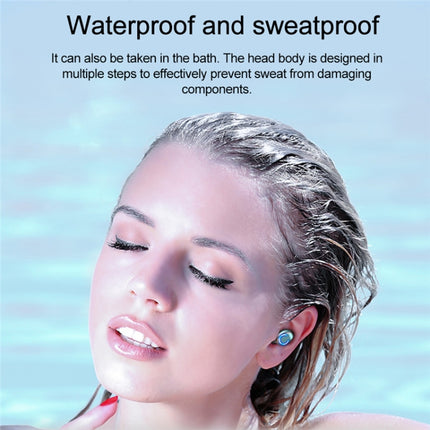 F9-9 TWS CVC8.0 Noise Cancelling Bluetooth Earphone with Charging Box, Support Touch Lighting Effect & Three-screen LED Power Display & Power Bank & Mobile Phone Holder & HD Call & Voice Assistant, F9-9 Black