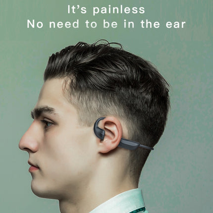 G100 Bluetooth 5.0 Kabelloser, im Ohr getragener, wasserdichter Knochenleitungs-Kopfhörer, G100
