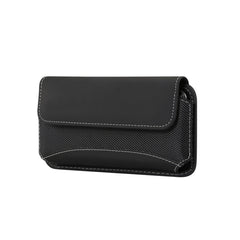 Men Universal Oxford Cloth Portable Mobile Phone Waist Pack Leather Case For 5.2 Inch or Below Smartphones