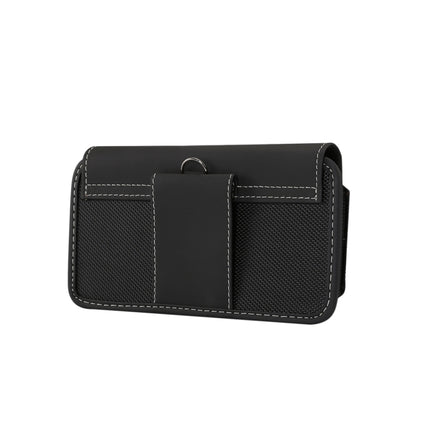 Männer Universal Oxford Tuch tragbare Handy Hüfttasche Ledertasche für 5,2 Zoll oder darunter Smartphones