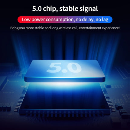 A10 TWS Space Capsule Shape Wireless Bluetooth Earphone with Magnetic Charging Box & Lanyard, Support HD Call & Automatic Pairing Bluetooth