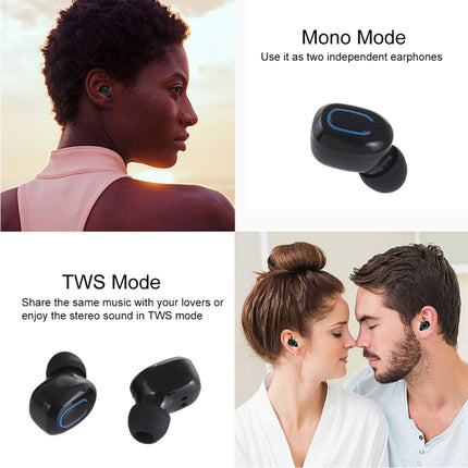 TI8S TWS Dazzling Wireless Stereo Bluetooth 5.0 Earphones with Charging Case