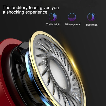 Auriculares deportivos Bluetooth 5.1 con cable redondo para montar en el cuello y función magnética, color negro, rojo, azul cielo y blanco