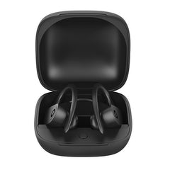 b10 TWS Bluetooth 5.0 Hanging Ear Wireless Bluetooth Sports Earphone with Magnetic Charging Box, Support Call & Siri & Charging Box Wireless Charging, b10