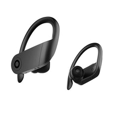 b10 TWS Bluetooth 5.0 Hanging Ear Wireless Bluetooth Sports Earphone with Magnetic Charging Box, Support Call & Siri & Charging Box Wireless Charging, b10
