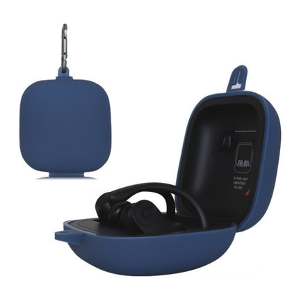 Estuche protector de silicona de color sólido para auriculares inalámbricos Bluetooth Beats Powerbeats Pro, verde hierba, gris, violeta claro, verde menta, violeta, rojo, rojo vino, negro, amarillo, azul oscuro, rosa, azul grisáceo