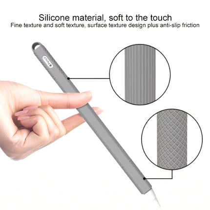 Stylus Pen Silica Gel Stoßfeste Schutzhülle für Apple Pencil 2