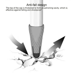 Stylus Pen Silica Gel Stoßfeste Schutzhülle für Apple Pencil 2