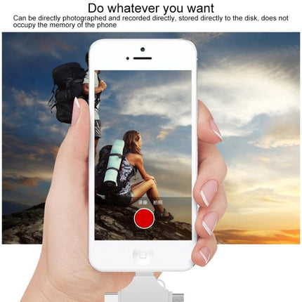 Cross 4 in 1 16GB 8 Pin + Micro USB + USB-C / Type-C + USB 3.0 Metal Flash Disk, 16GB