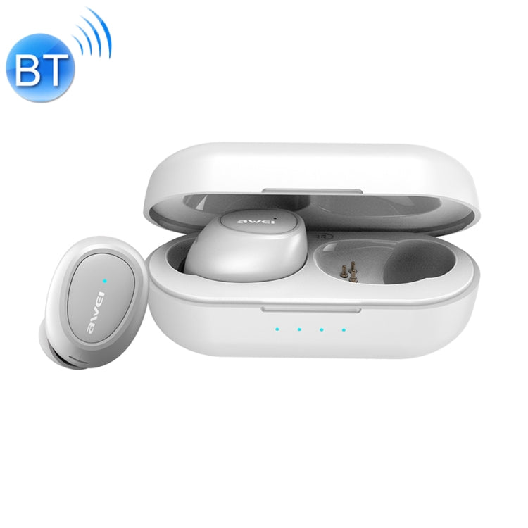 awei T6 TWS Bluetooth V5.0 Ture Wireless Sports Headset with Charging Case