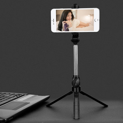 XT10 Multi-function Mobile Live Broadcast Bluetooth Self-timer Pole Tripod