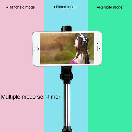 XT10 Multi-function Mobile Live Broadcast Bluetooth Self-timer Pole Tripod