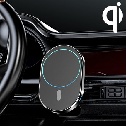 JJT-968 15W Max Output Magnetic Car Air Outlet Bracket Wireless Charger, JJT-968