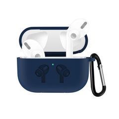 For AirPods Pro Silicone Flip Cover Earphone Protective Case with Anti-drop Buckle, Purple, Red, Black, Baby Blue, Coffee, White, Dark Blue, Yellow, Pink, Green, Grey, Light Pink, Watermelon Red, Light Purple