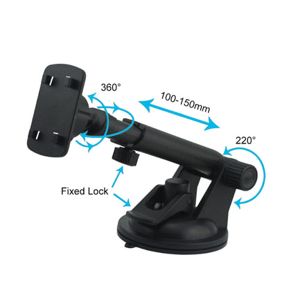 Universal Rotatable Adjustment Car Windshield Mobile Phone Holder with Suction Cup