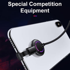 Mcdodo CA-5950 Razer Series 180 Degree Elbow Design Gaming 8 Pin to USB Cable with 7 Colors Breathing Light, Length: 1.2m
