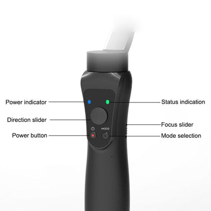 S5 Mobile Phone Stabilizer Three-axis Anti-shake Handheld Gimbal, S5