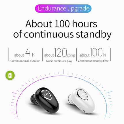 YX01 Sweatproof Bluetooth 4.1 Wireless Bluetooth Earphone, Support Memory Connection & HD Call, Rose Gold, Silver, White, Black, Flesh Color