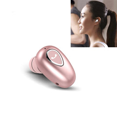 YX01 Sweatproof Bluetooth 4.1 Wireless Bluetooth Earphone, Support Memory Connection & HD Call, Black, Flesh Color, Rose Gold, Silver, White