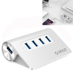 ORICO M3H4-V1 Aluminum Alloy 4 USB 3.0 Ports HUB, M3H4-V1