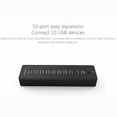 ORICO P10-U2-V1 10 USB 2.0 Ports HUB, Specification: EU Plug, USB 2.0