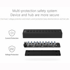 ORICO P10-U3-V1 10 USB 3.0 Ports HUB, USB 3.0