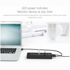 ORICO P10-U3-V1 10 USB 3.0 Ports HUB, USB 3.0