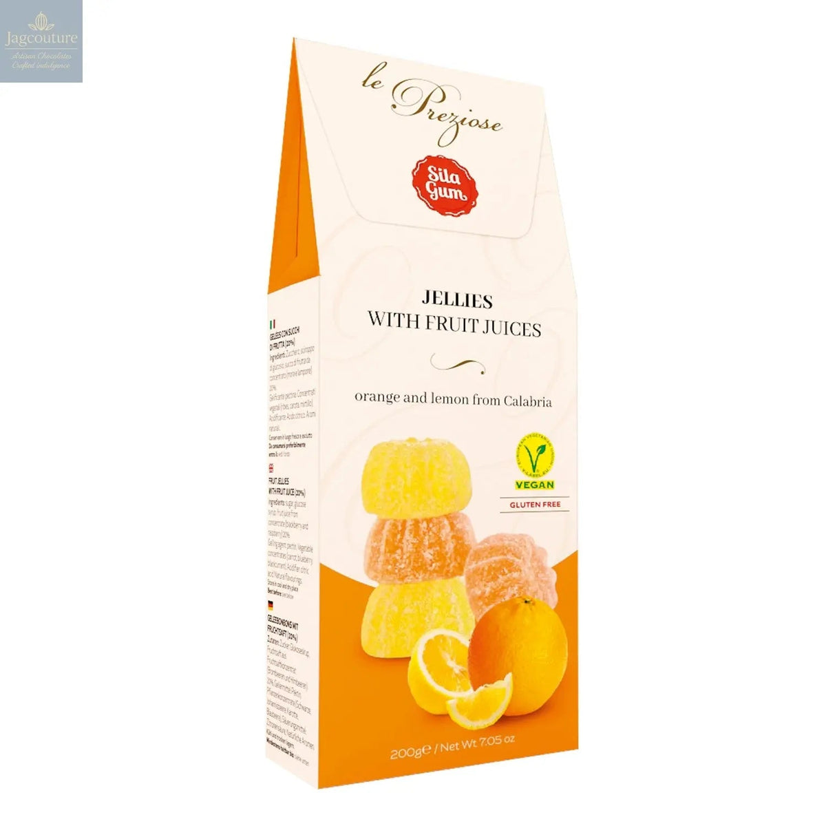 Italian orange & lemon fruit jellies