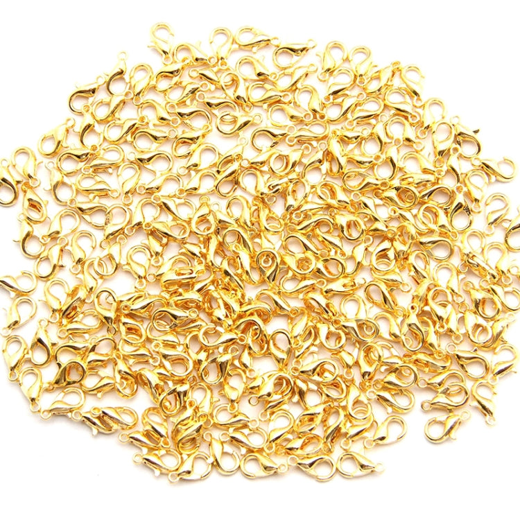 100 PCS 12mm DIY Jewelry Accessories High-quality Alloy Lobster Claw
