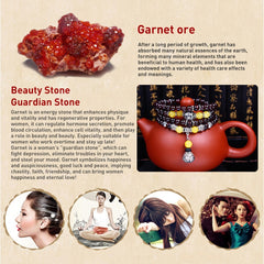 Fashion Jewelry Accessory Garnet Beads Bracelet