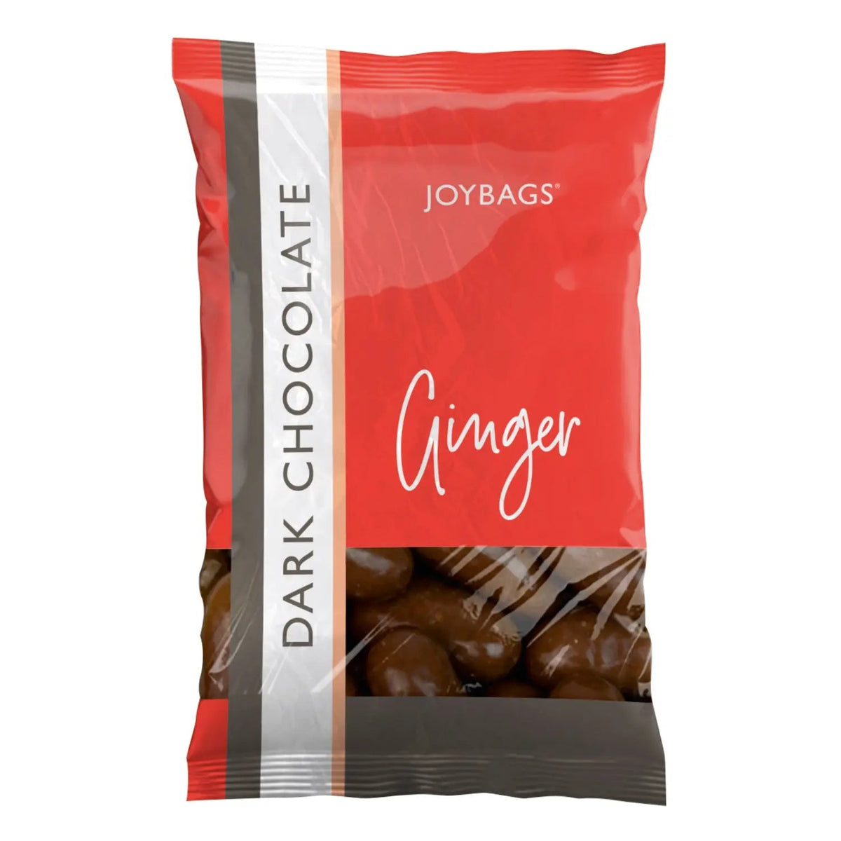 Joybags dark chocolate covered ginger