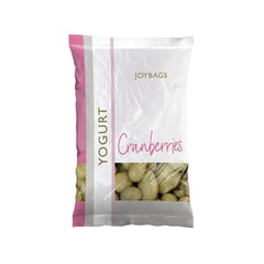 Joybags yoghurt covered cranberries