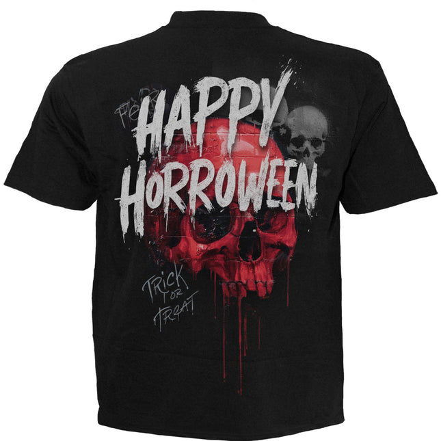 HAPPY HORROWEEN - T-Shirt Black