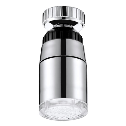 SDF-B9 1 LED ABS Temperature Sensor 3-color LED Faucet Light Water Glow Shower, Size: 58 x 28mm, Interface: 22mm (Silver), SDF-B9 3-color
