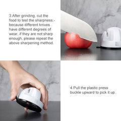 Original Xiaomi Youpin Huohou Kitchen Mini Double Wheel Knife Sharpener, Double Wheel Knife Sharpener