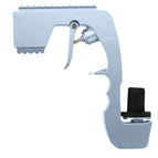 Plastic Wrapped Metal / Silver