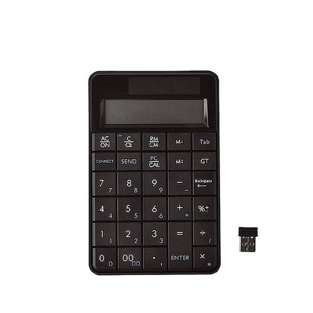 MC-56AG 2 in 1 2.4G USB Numeric Wireless Keyboard  & Calculator with LCD Display