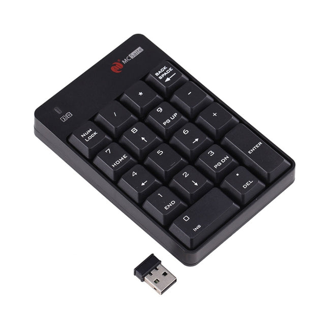 MC Saite SK-51AG 2 in 1 2.4G USB Numeric Wireless Keyboard  & Mini Calculator for Laptop Desktop PC, SK-51AG