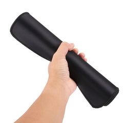 Extended Large Solid Black Color Gaming and Office Keyboard Mouse Pad, Size: 60cm x 30cm, Size: 60cm x 30cm