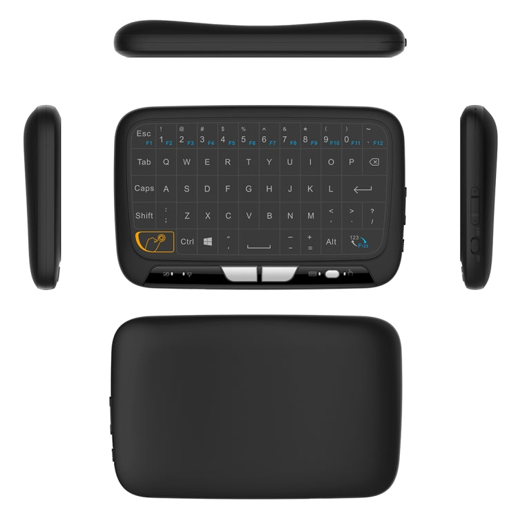H18 2.4GHz Mini Wireless Air Mouse QWERTY Keyboard with Touchpad / Vibration for PC, TV
