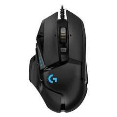 Logitech G502 HERO Wired Gaming Mouse with 11 Buttons, Length: 2.1m