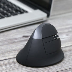DELUX M618 Mini 2.4G Wireless 2400DPI USB Rechargeable Ergonomic Vertical Mouse, M618 Pink, M618 Grey